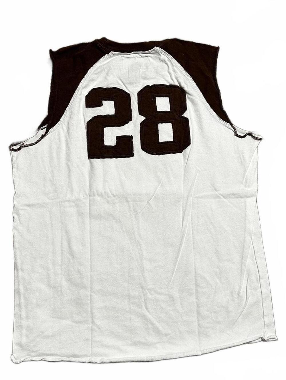 OG Abercrombie 2000s Muscle Fit Sleeveless Jersey Graphic Shirt Size XL